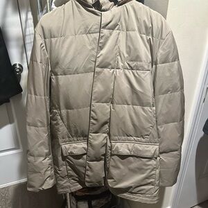Loro Piana Men's Beige Puffer Jacket